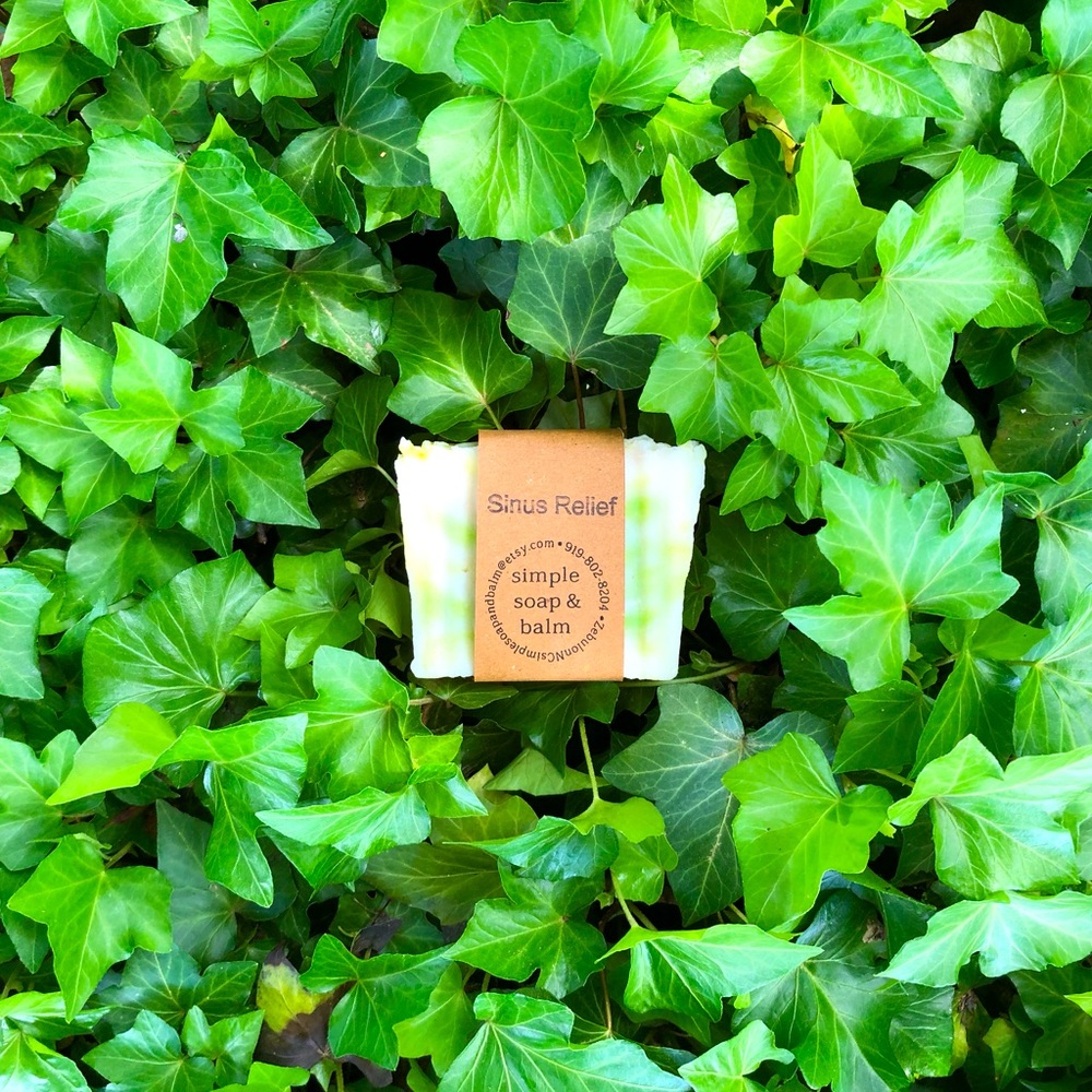 3 for $18 Sinus Relief Soap